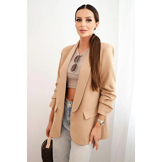 Florita Women's Light Brown Blazer