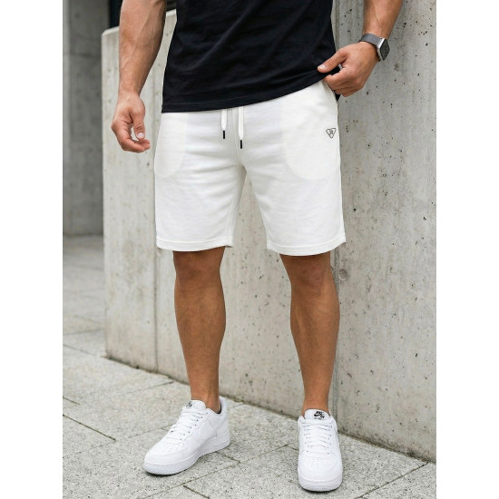 Vyriški balti šortai Lori Šortai
