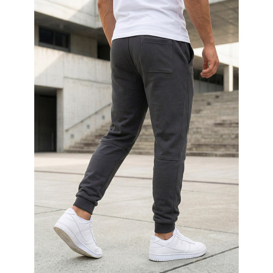 Vyriškos tamsiai mėlynos spalvos kelnės Base Laisvalaikio kelnės