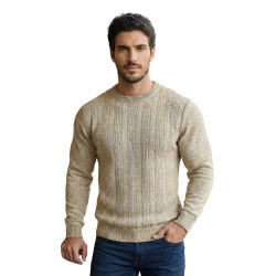 Vyriškas rudas megztinis Charlie