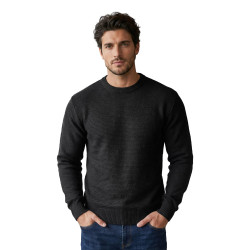 Vyriškas juodas megztinis Remin