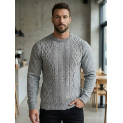 Vyriškas pilkas megztinis Wilson