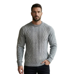 Vyriškas pilkas megztinis Wilson