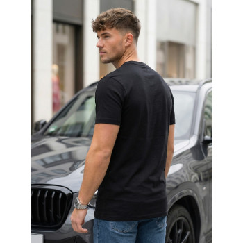 Męski czarny T-shirt Max