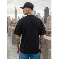 Vyriški juodi oversize marškinėliai Dreamers