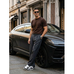 Miesten ruskea Summer-paita