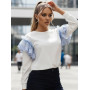 Женский белый джемпер Fancy