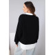 Women's black blouse Liucy