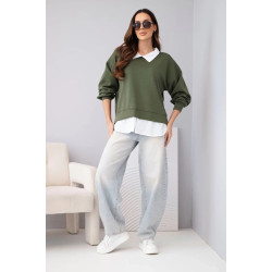 Moteriška chaki palaidinė Liucy