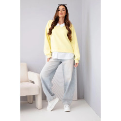 Moteriška geltona palaidinė Liucy