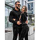 Minel Black Velour Set