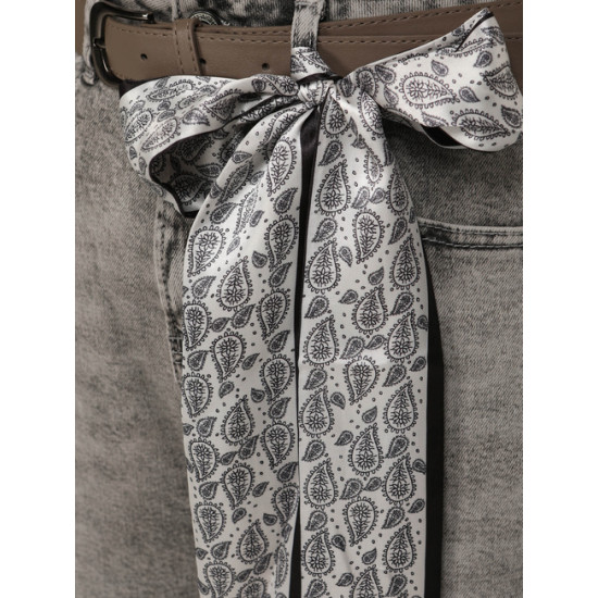 Moteriški pilkos spalvos džinsai Madrid Džinsai ir Jogeriai