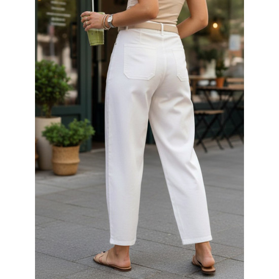 Women's white jeans Angelo