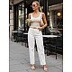 Women's white jeans Angelo