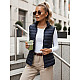 Women's navy blue vest Sila