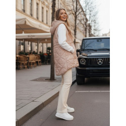 Moteriška šviesiai rožinės spalvos liemenė Demak