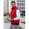 Meeste punane tikitud vest Lider