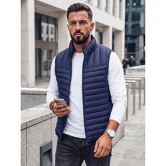 Stix Men's Dark Blue Vest