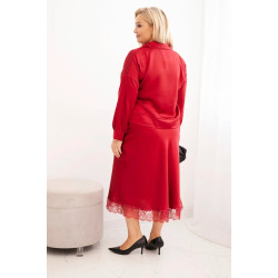 Moteriškas raudonas rinkinys Roma