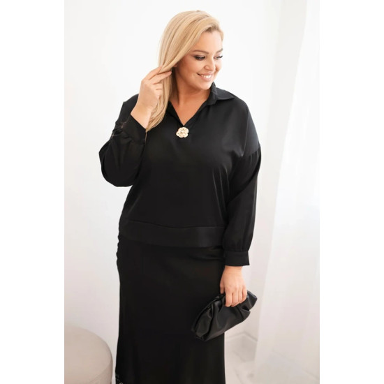 Moteriškas juodas rinkinys Roma