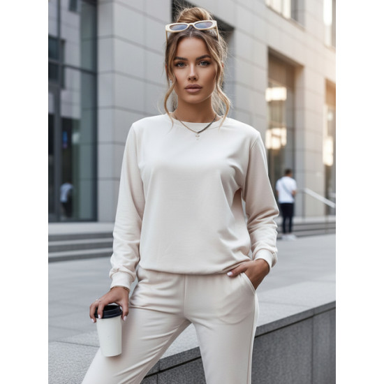 Jasnobrązowy zestaw damski Milian Komplety damskie