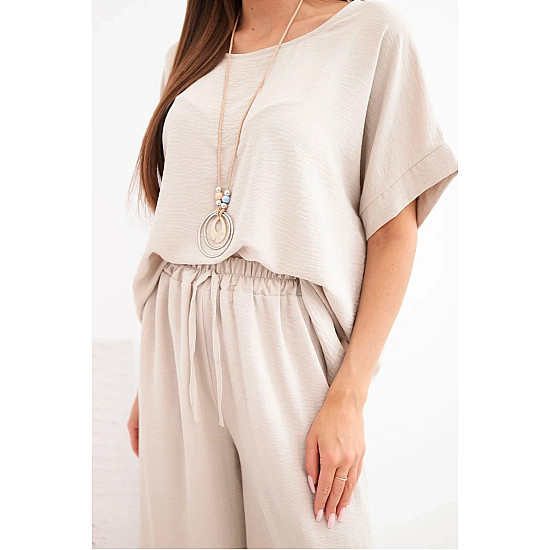 Women's Light Brown Hill Set