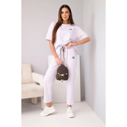 Moteriškas šviesiai violetinis komplektas Elite