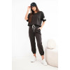 Women's Dark Brown Life Set