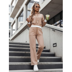 Moteriškas rusvas sportinis kostiumas Newport