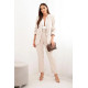 Elegant women's light brown Silva set