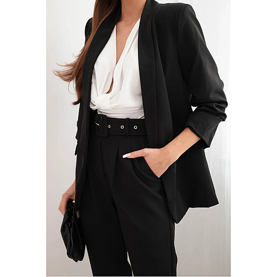 Elegants sieviešu komplekts melnā krāsā Silva 23835