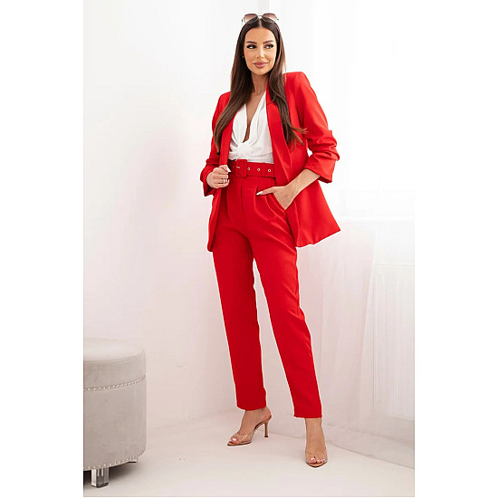 Elegant ladies set in red Silva Women's suits
