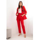 Elegant ladies set in red Silva
