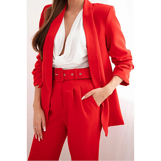 Elegant ladies set in red Silva Women's suits