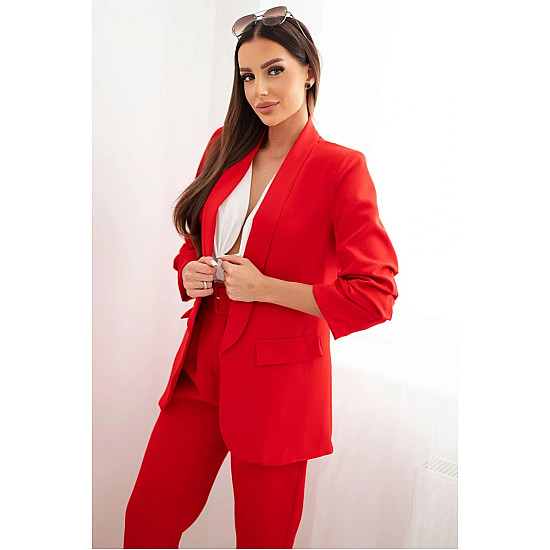 Elegant ladies set in red Silva Women's suits