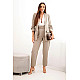 Elegant women's dark brown Silva set