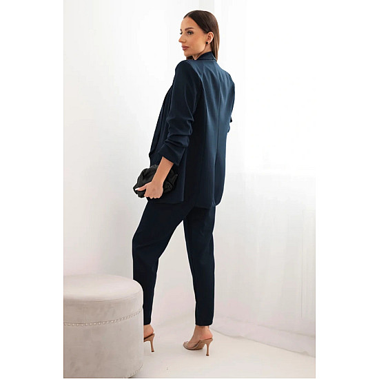 Elegant women's dark blue set by Silva