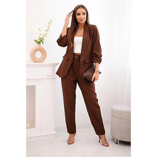 Elegant Women's Brown Set by Silva