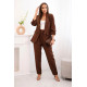 Elegant Women's Brown Set by Silva