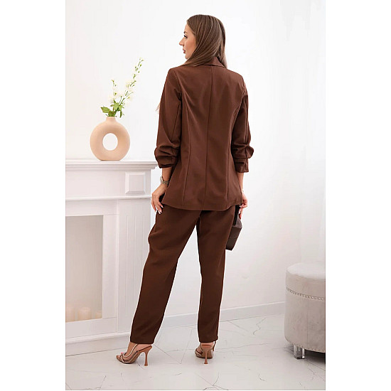 Elegant Women's Brown Set by Silva