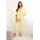 Elegant women's light yellow set by Silva