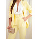 Elegant women's light yellow set by Silva