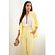 Elegant women's light yellow set by Silva