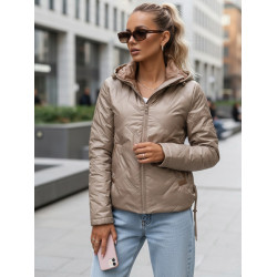 Moteriška dygsniuota rusva striukė Moli