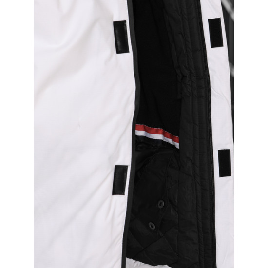 Vyriška balta slidinėjimo striukė Atlant