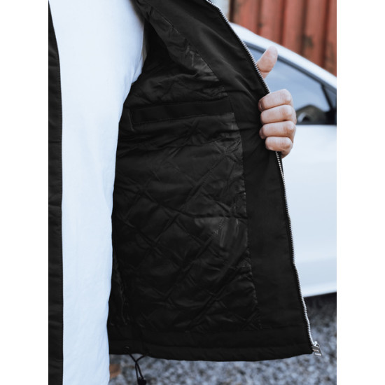 Vyriška juoda striukė Teros Vyriškos Striukės ir Paltai