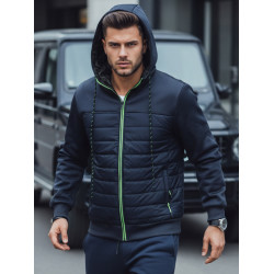 Tamsiai mėlyna striukė Ober