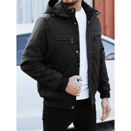 Vīriešu melna jaka Kuder Ziemas jakas