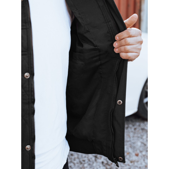 Vīriešu melna jaka Kuder Ziemas jakas