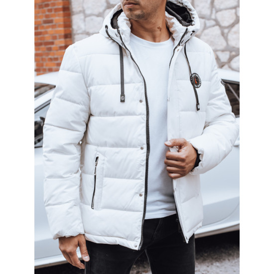 Vyriška balta žieminė striukė Ross